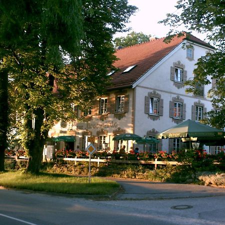 Отель Gasthaus Zur Moosmuehle Huglfing Экстерьер фото